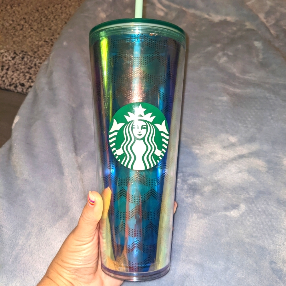 Starbucks mermaid scale cup